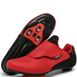 DANISHO Red Cycling Shoes